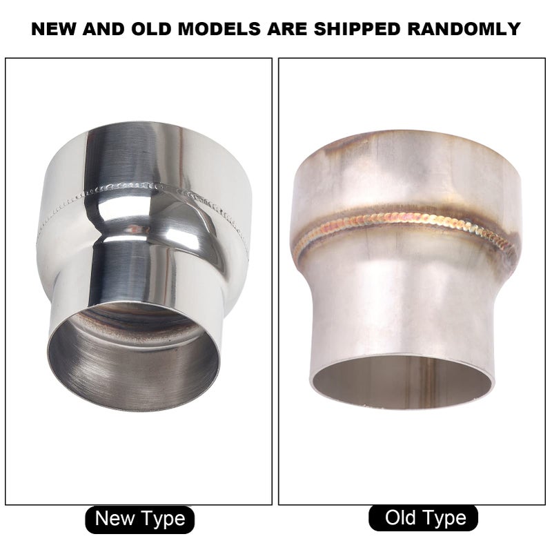 Secfanya Stainless Steel 3 to 4 inch Turbo/Exhaust Reducer Adapter Pipe - Image 3